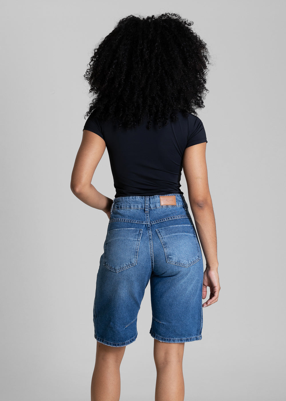 Bermuda Jeans Sawary - 284546 AZUL