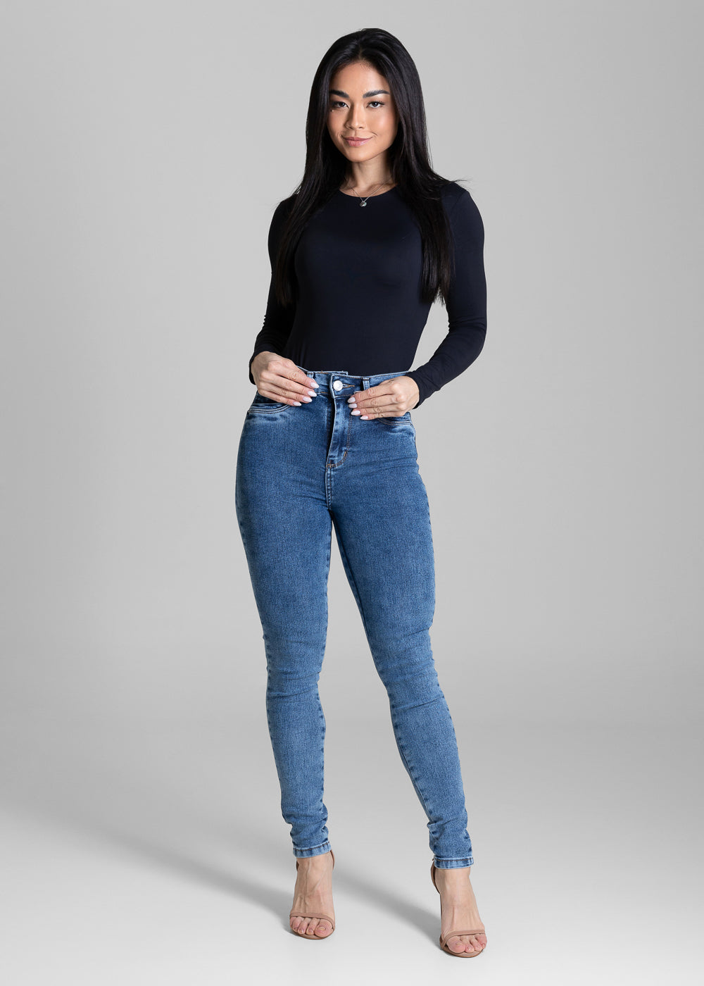 Calça Jeans Sawary Skinny - 284570 AZUL