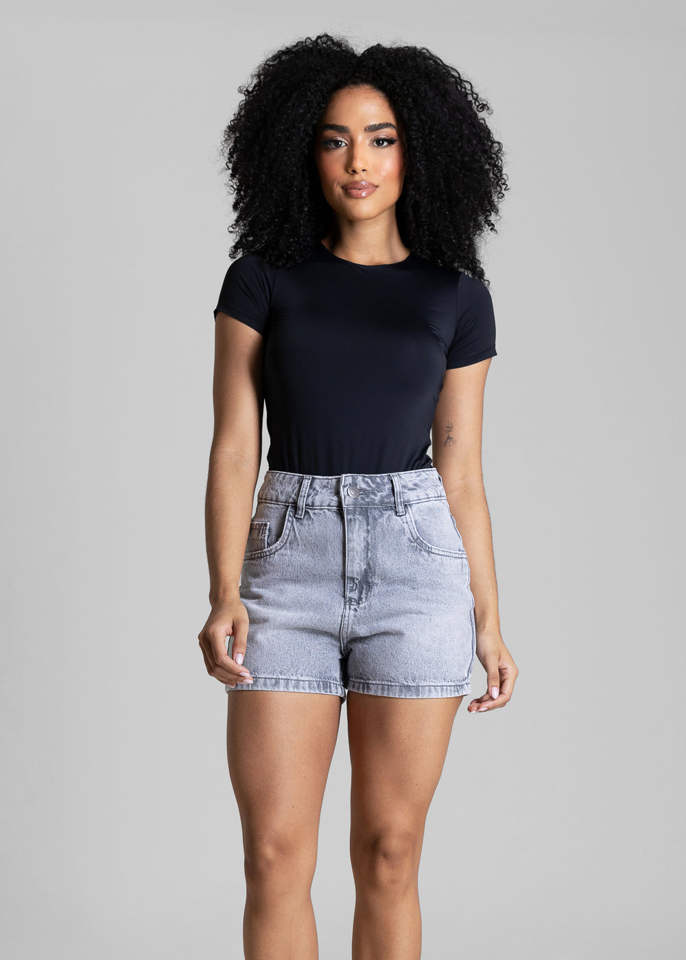 Shorts Jeans Sawary - 284617 GRAY