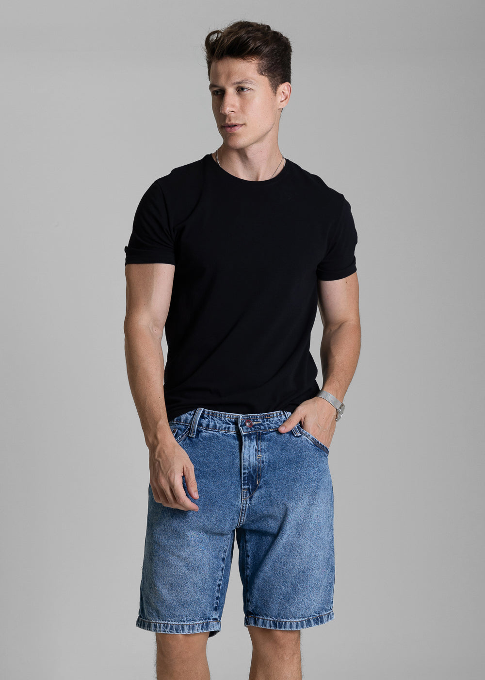 Calça Jeans Sawary Baggy - 282115 AZUL