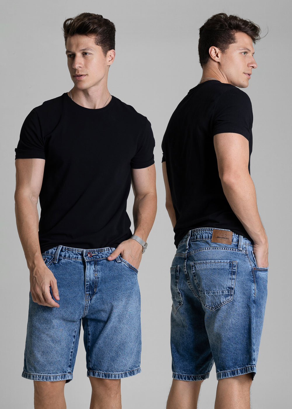 Bermuda Jeans Sawary - 284618 AZUL