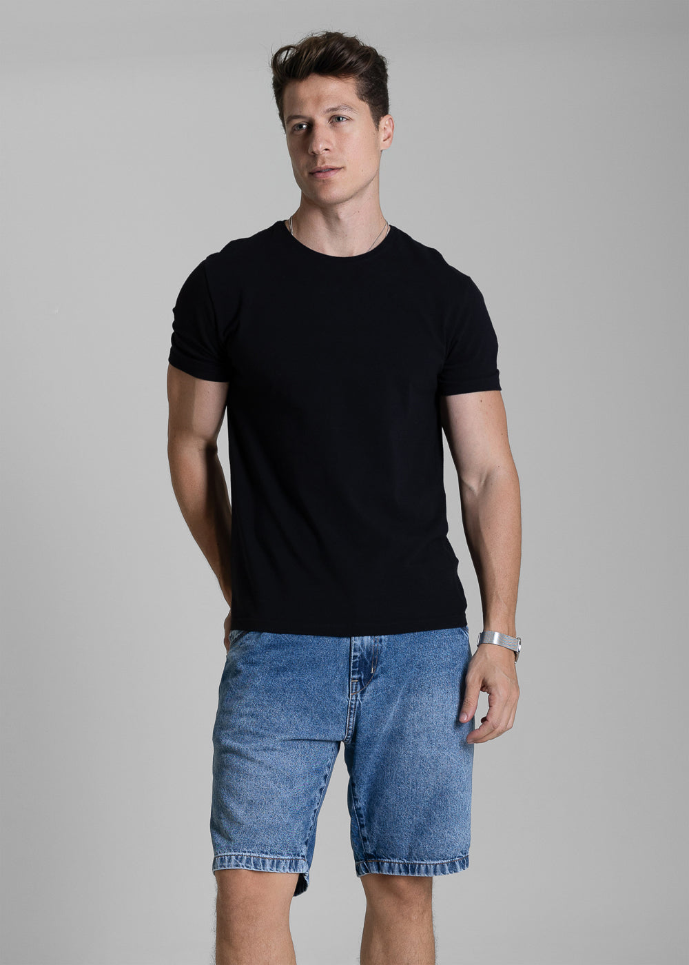 Bermuda Jeans Sawary - 284618 AZUL
