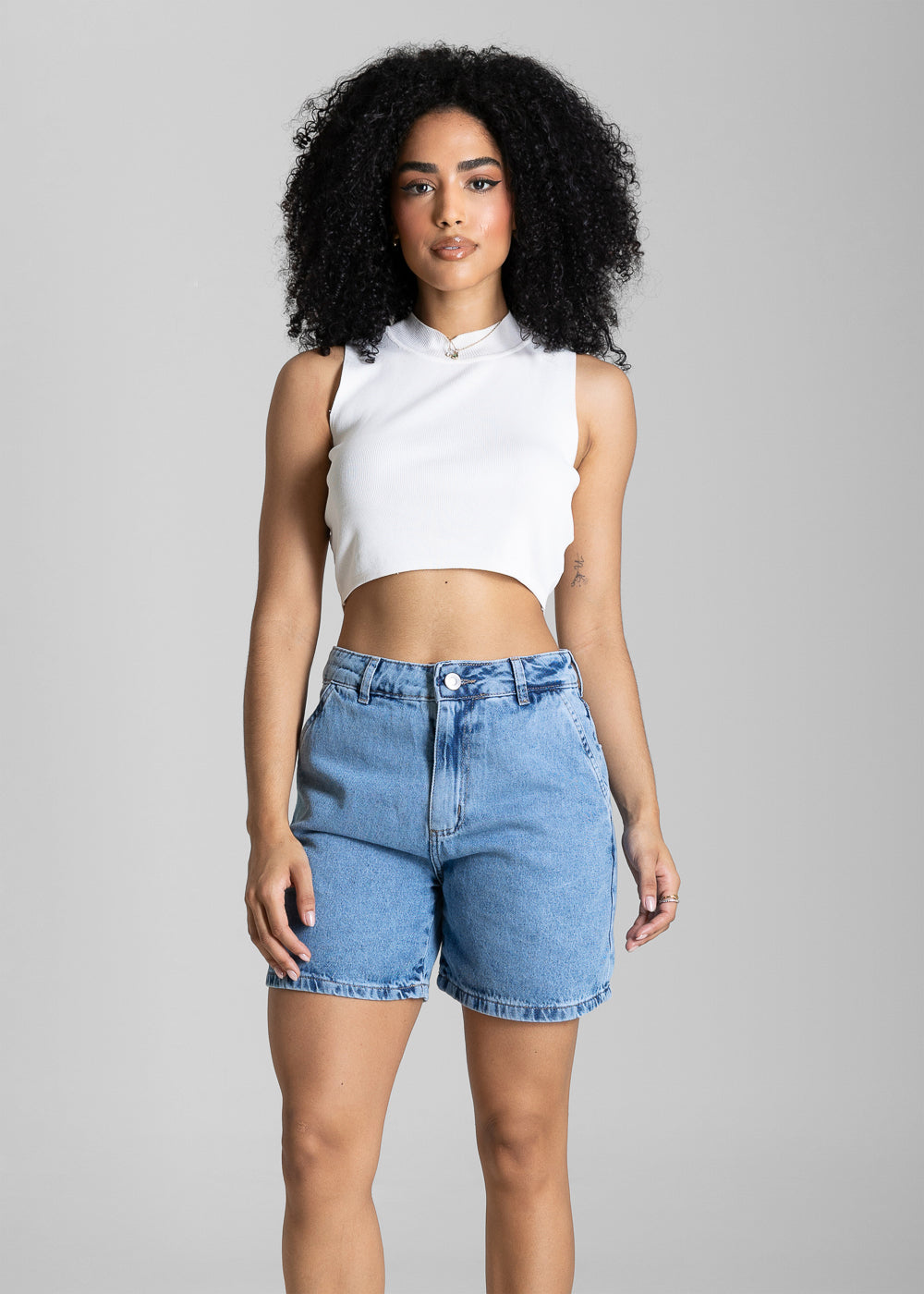 Shorts Jeans Sawary - 284624 AZUL