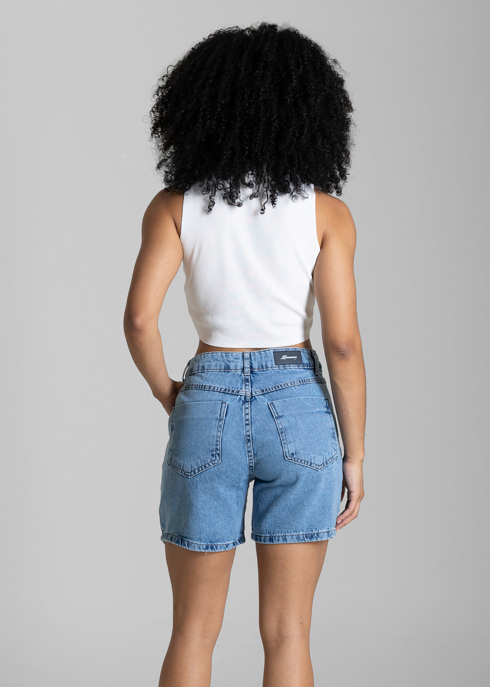 Shorts Jeans Sawary - 284624 AZUL