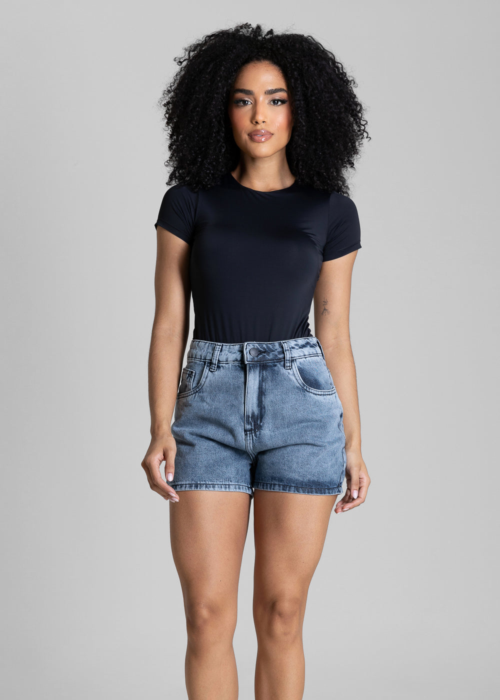 Shorts Jeans Sawary - 284635 AZUL