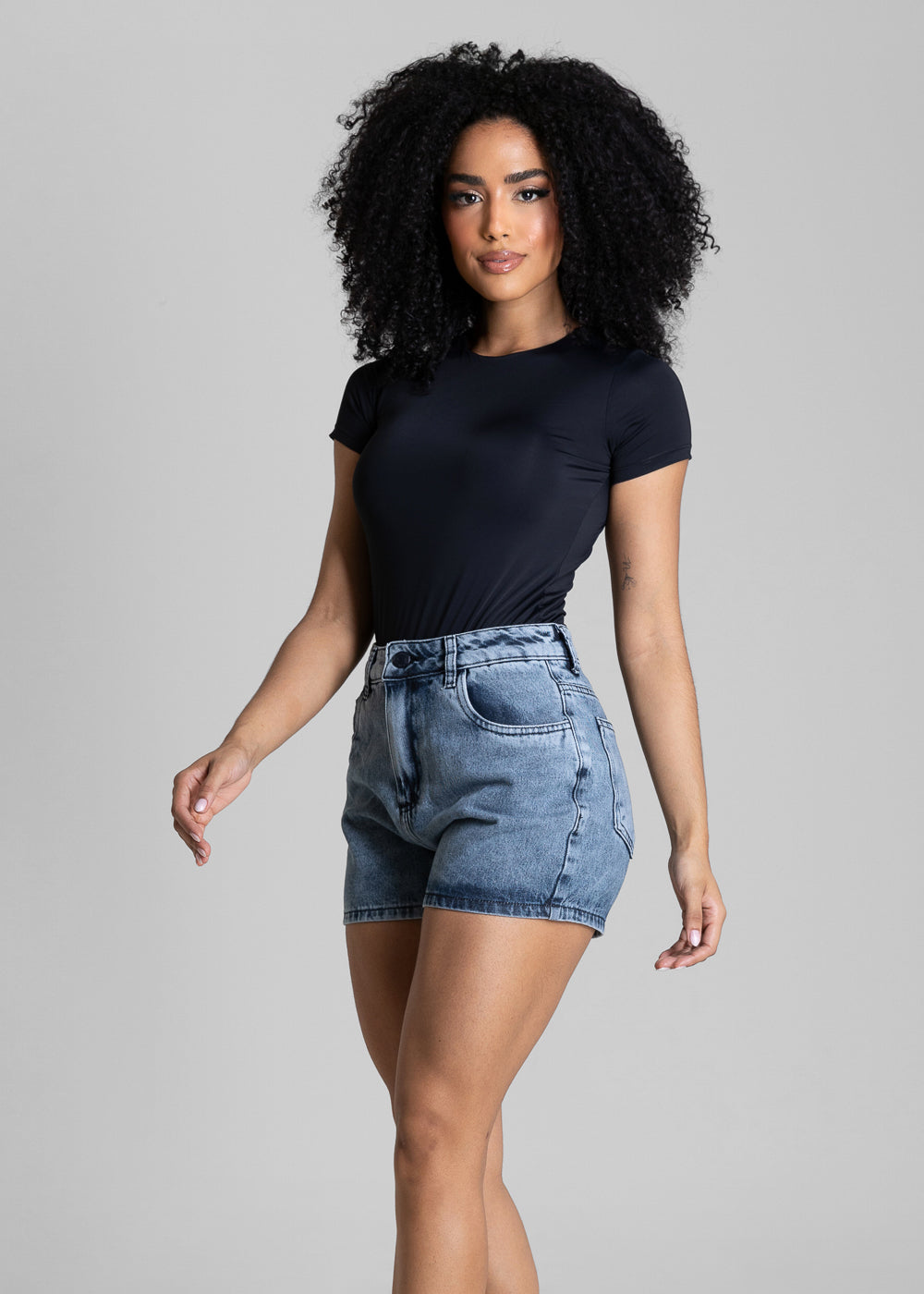 Shorts Jeans Sawary - 284635 AZUL