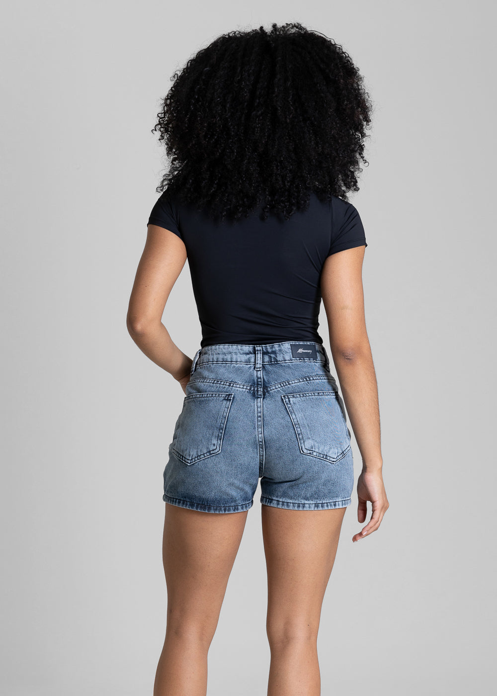 Shorts Jeans Sawary - 284635 AZUL