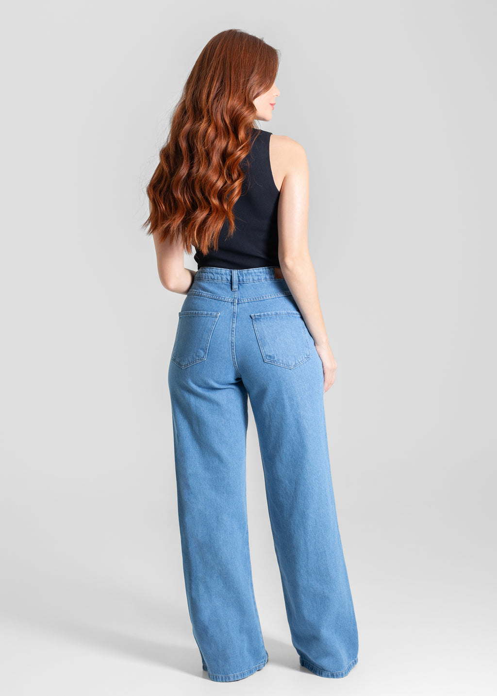 Calça Jeans Sawary Extra Wide Leg - 280367 AZUL