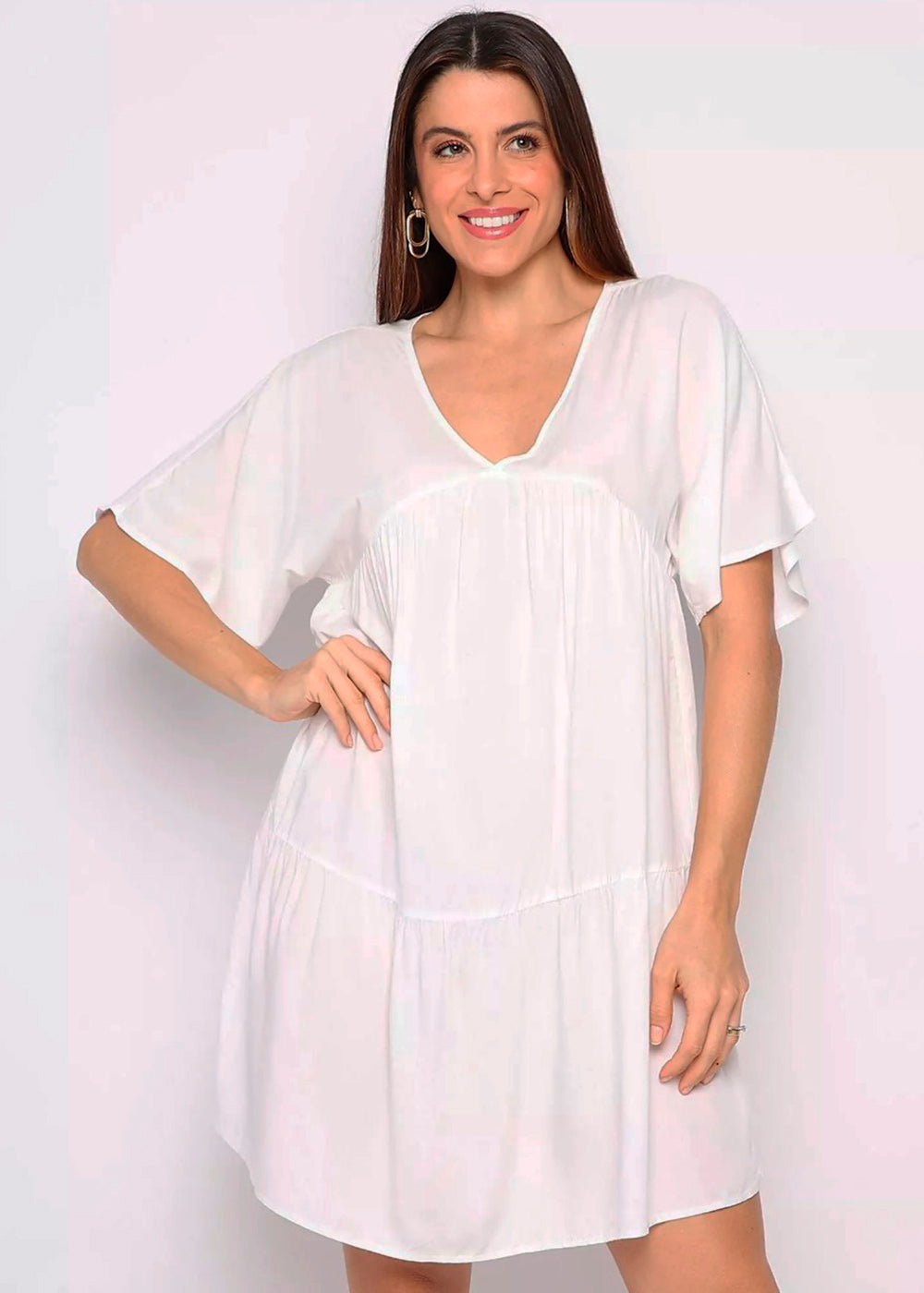 Vestido Sawary Marias - 278321 BRANCO