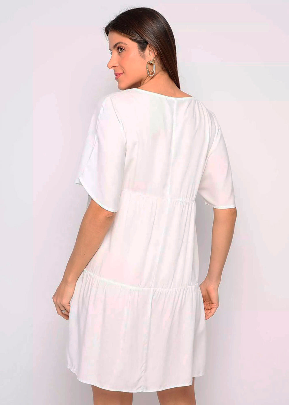 Vestido Sawary Marias - 278321 BRANCO