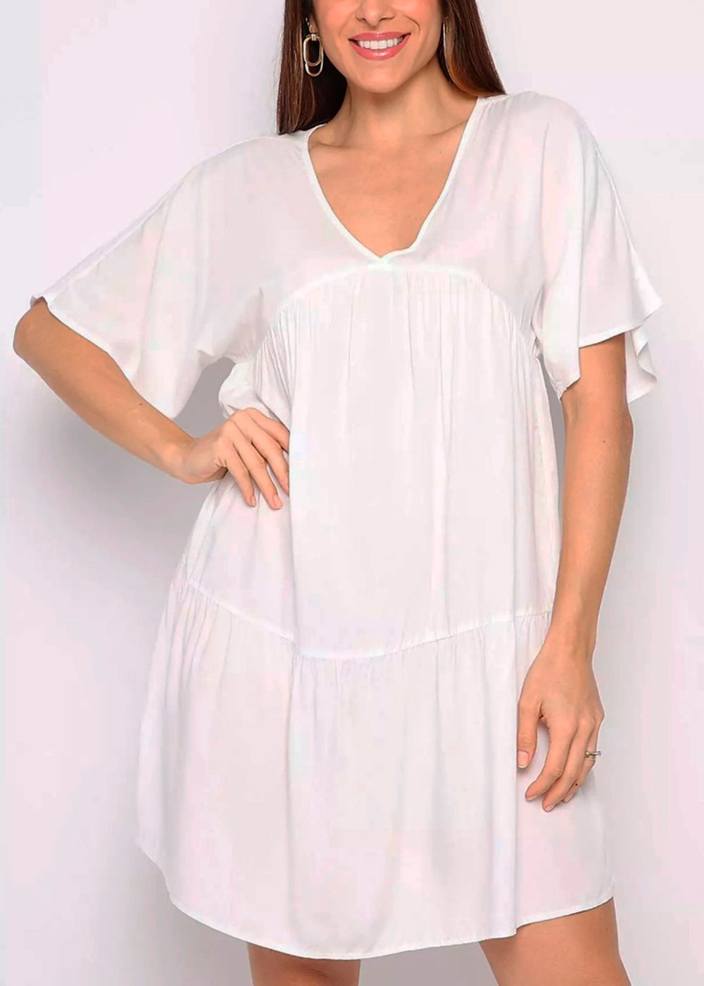 Vestido Sawary Marias - 278321 BRANCO