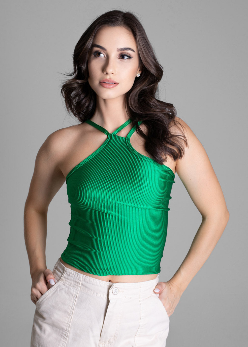 Blusa De Alças Sawary - 276060 VERDE