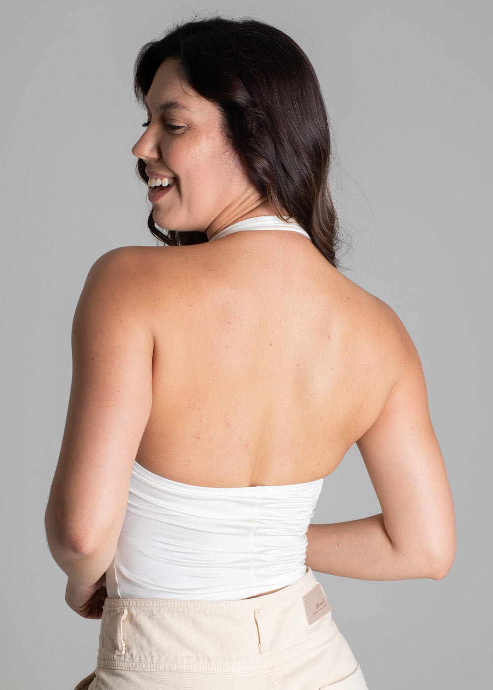 Blusa Sawary Frente Unica - 276393 OFF WHITE