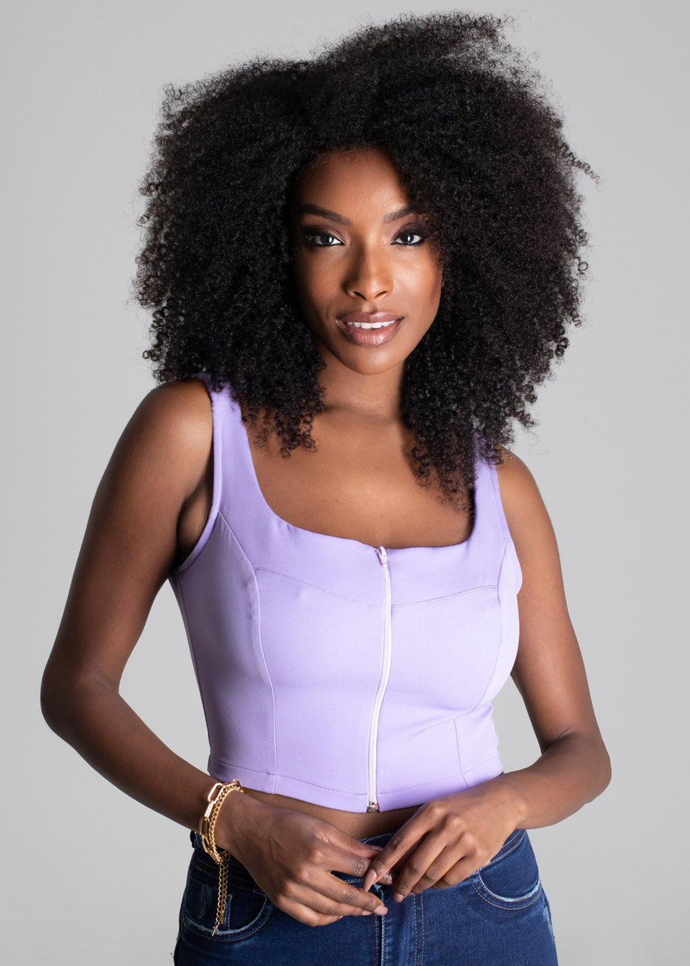 Cropped Sawary Lilas - 276391 LILAS