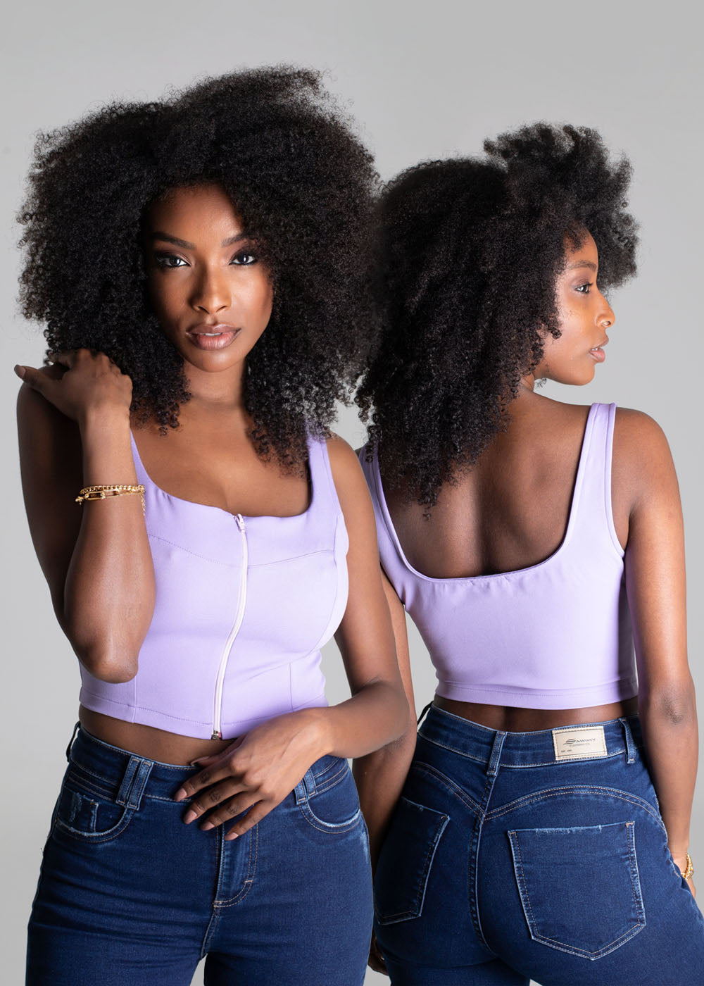 Cropped Sawary Lilas - 276391 LILAS