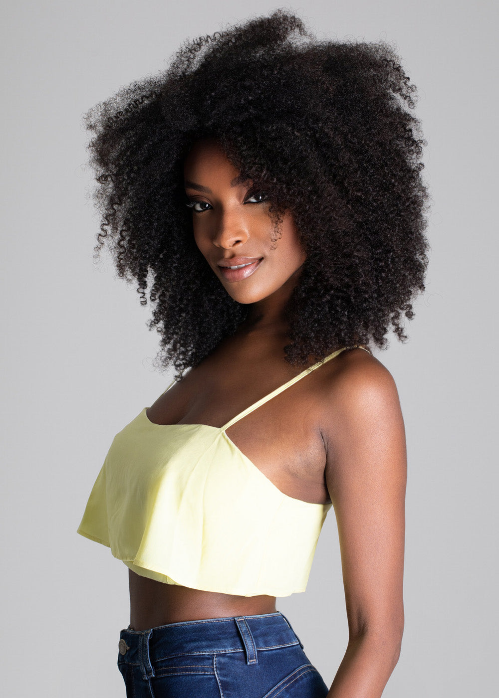 Cropped Sawary Curto - 276394 AMARELO