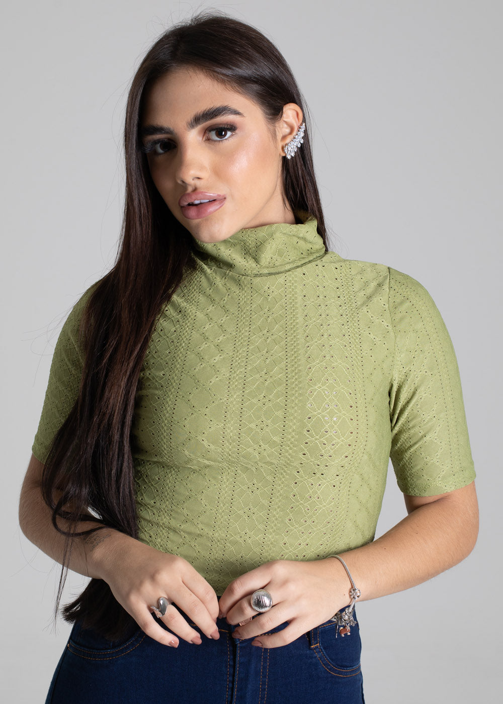 Cropped Sawary Verde - 277334 VERDE