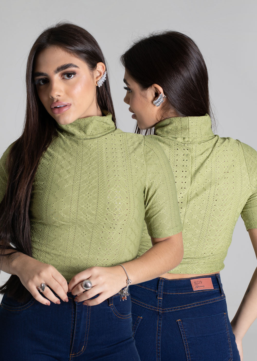 Cropped Sawary Verde - 277334 VERDE