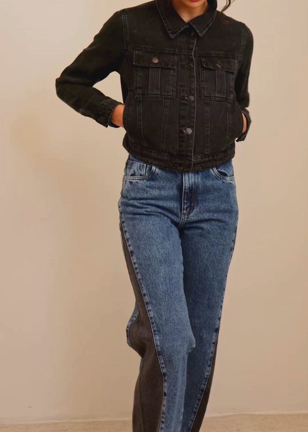 Calça Jeans Sawary Wide Leg - 283293 AZUL