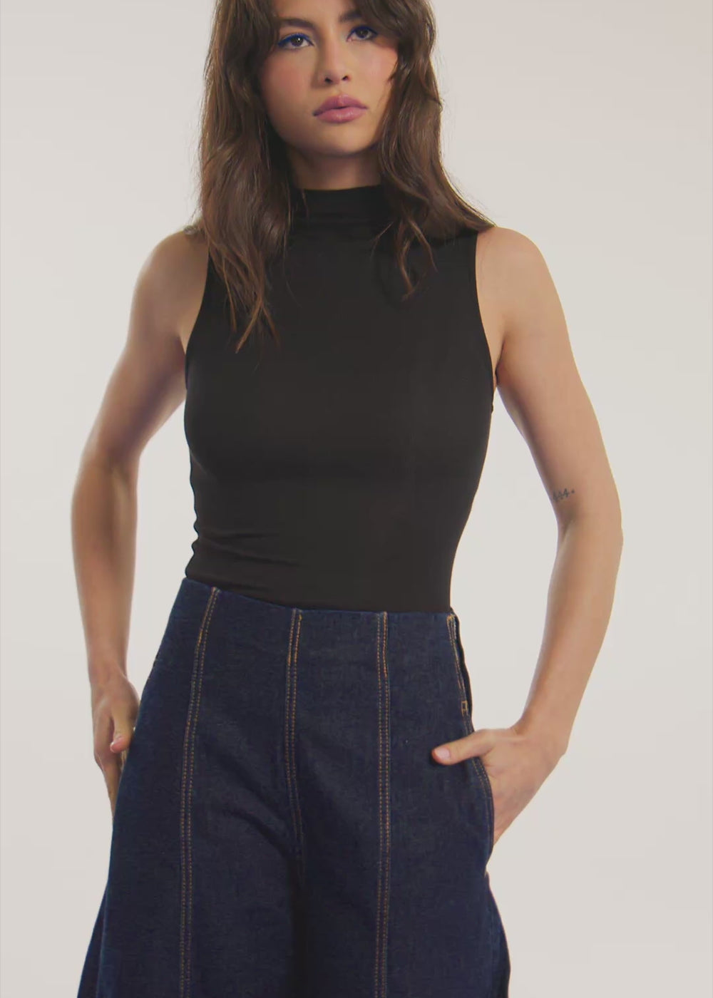 Calça Jeans Sawary Balloon - 283810 AZUL