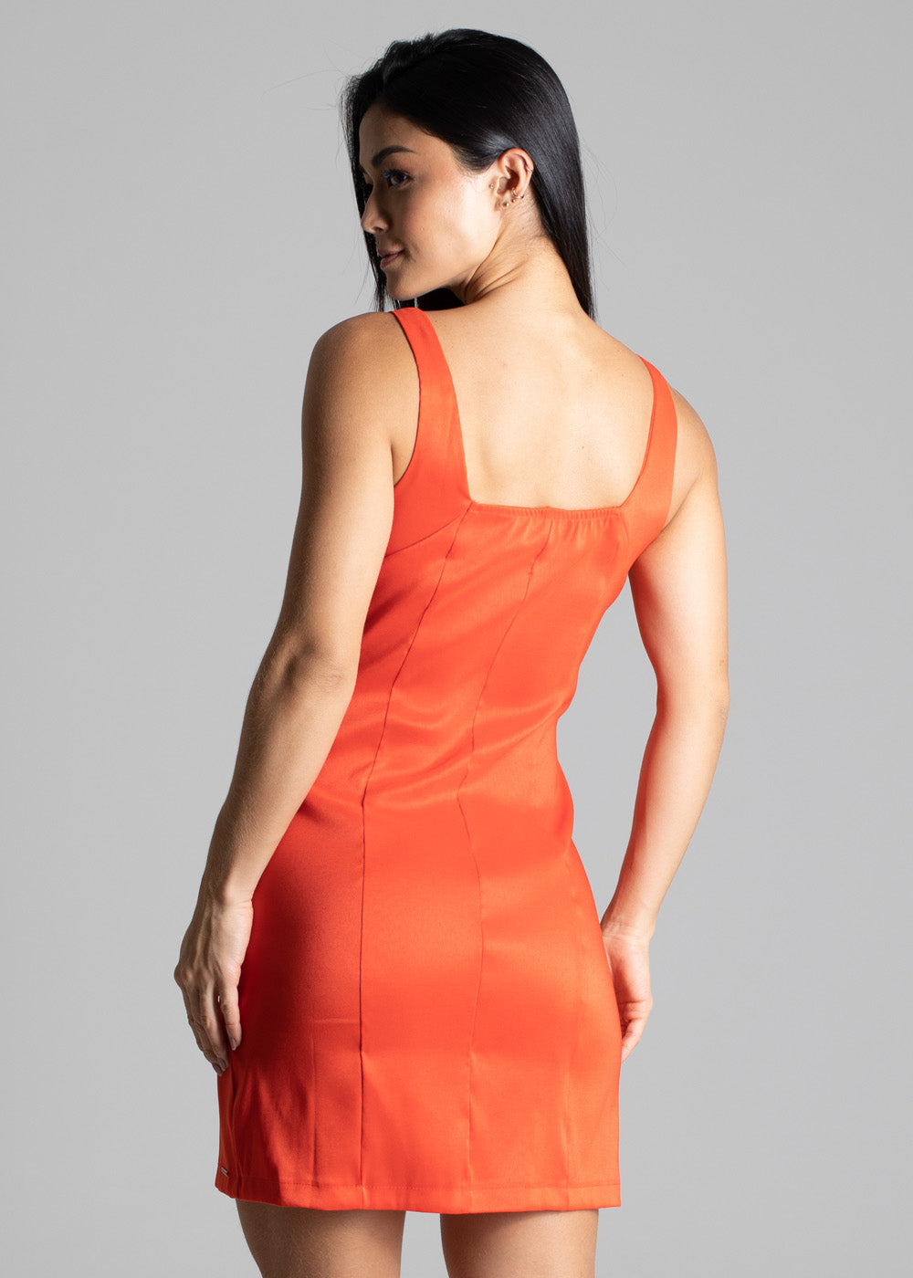 Vestido Sawary Por do Sol - 276148 LARANJA